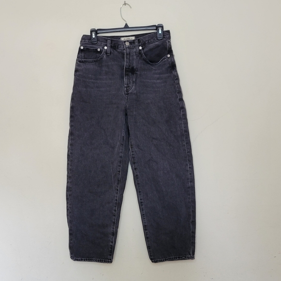 Madewell Balloon Jeans in Noll Wash 26 - Picture 2 of 8